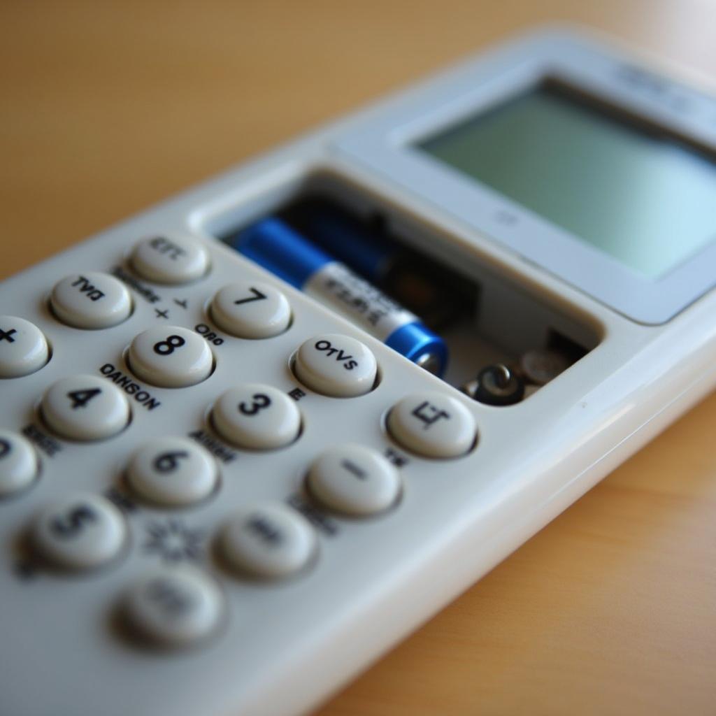 Remote máy lạnh không hiển thị màn hình