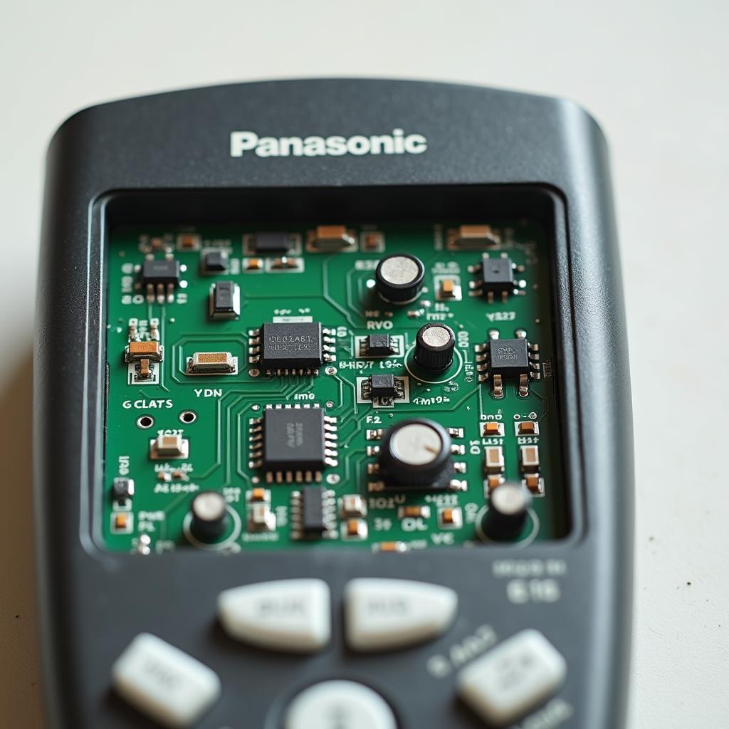 Remote máy lạnh Panasonic bị lỗi bo mạch cần sửa chữa