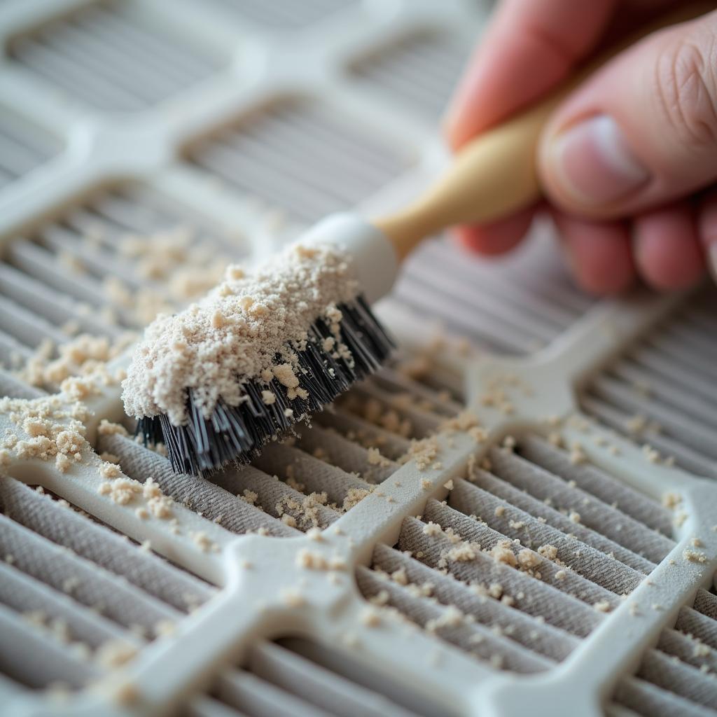 Vệ sinh lưới lọc máy lạnh định kỳ giúp máy hoạt động tốt hơn và tránh báo lỗi