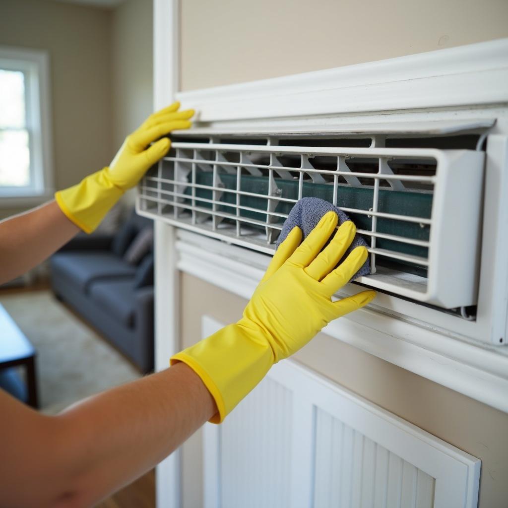 Vệ sinh máy lạnh định kỳ để tránh ống đồng bị chảy nước