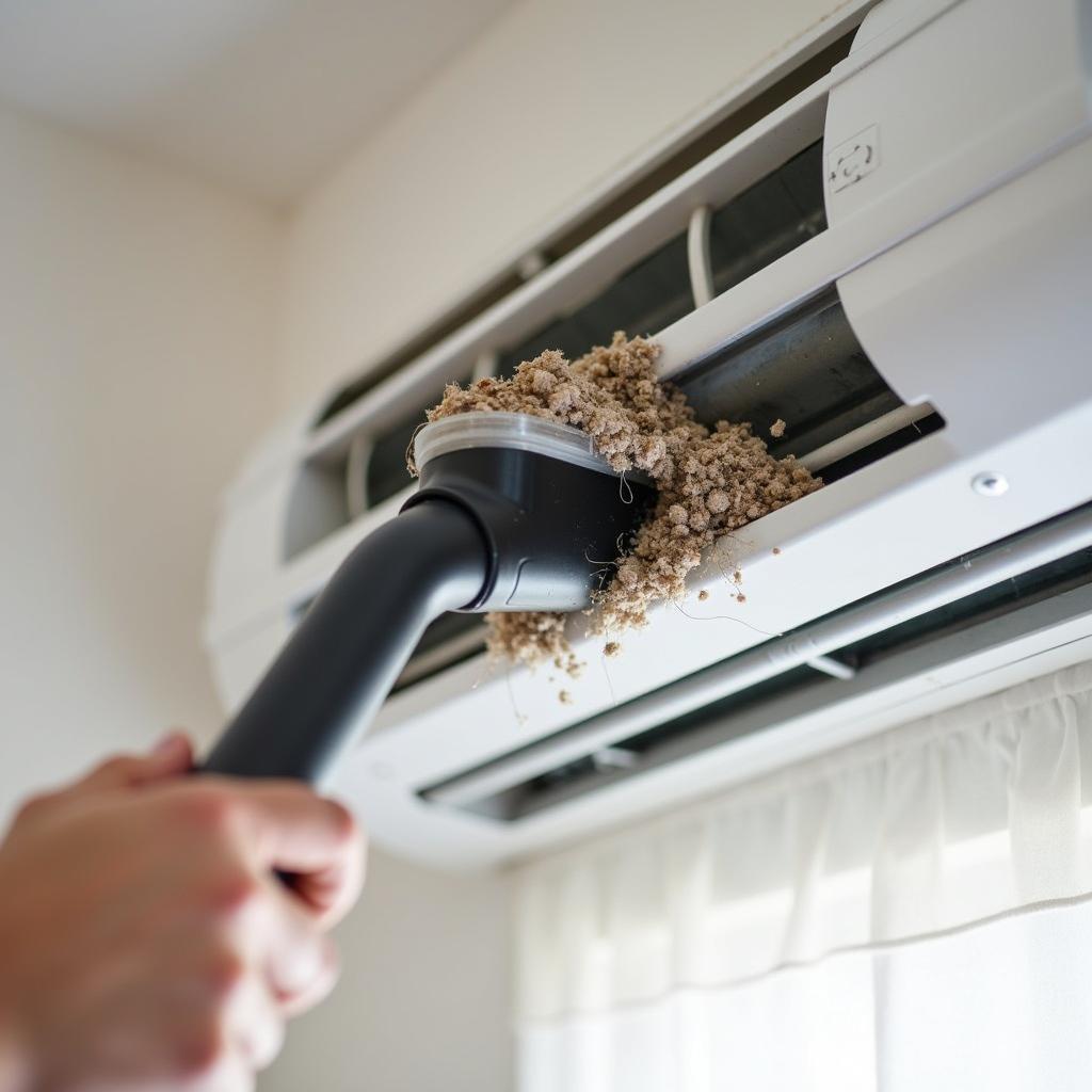 Vệ sinh máy lạnh định kỳ giúp ngăn ngừa mụn hiệu quả